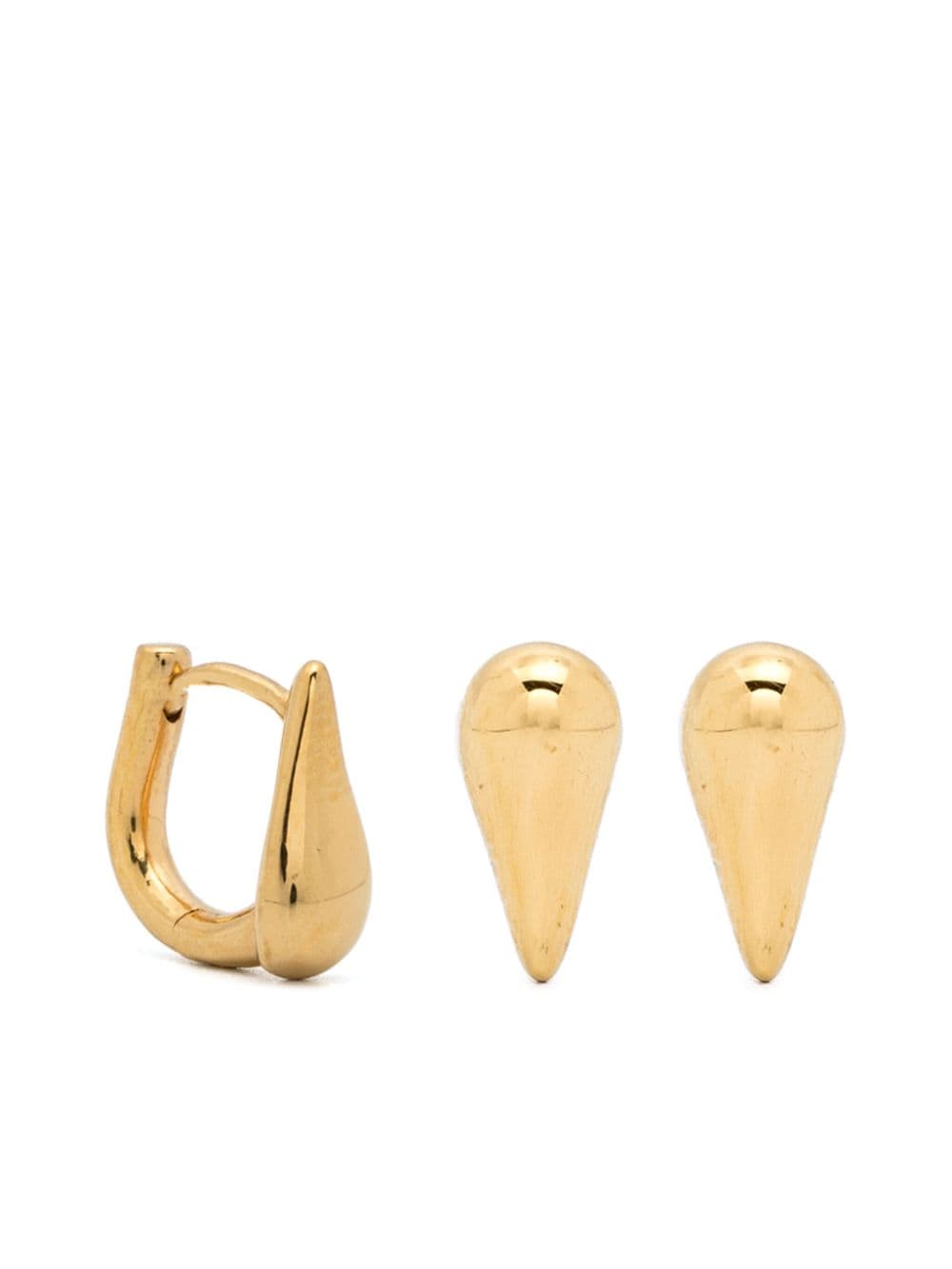 Maria Black Never Say Never earrings (set of three) - Gold von Maria Black