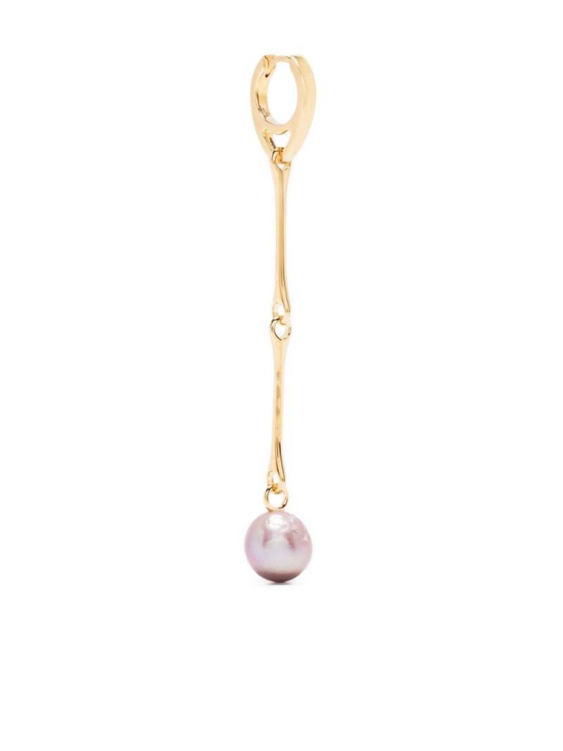 Maria Black Stag pearl drop earring - Gold von Maria Black