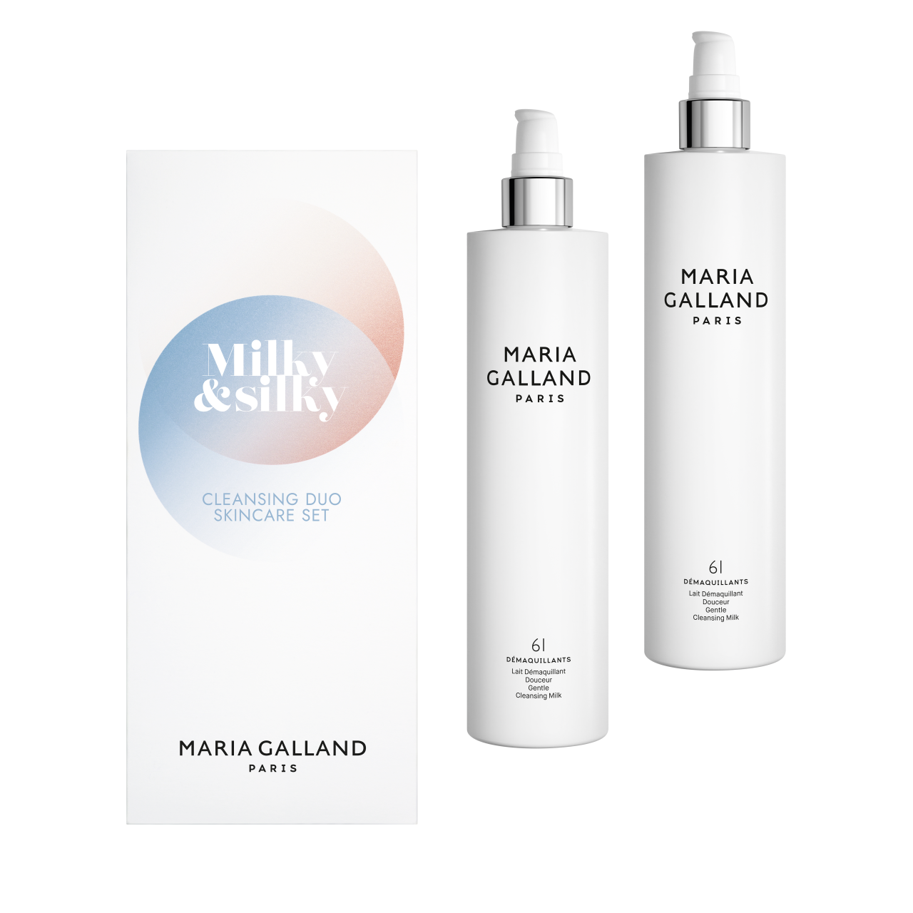 Cleansing - Milky & Silky Cleansing Duo Skincare Set von Maria Galland