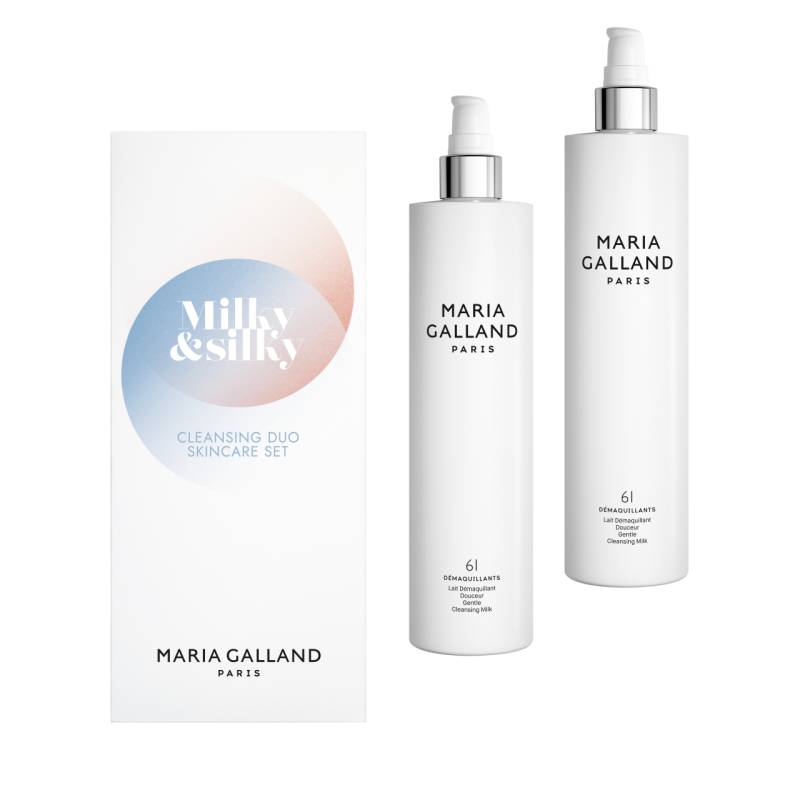 Cleansing - Milky & Silky Cleansing Duo Skincare Set von Maria Galland