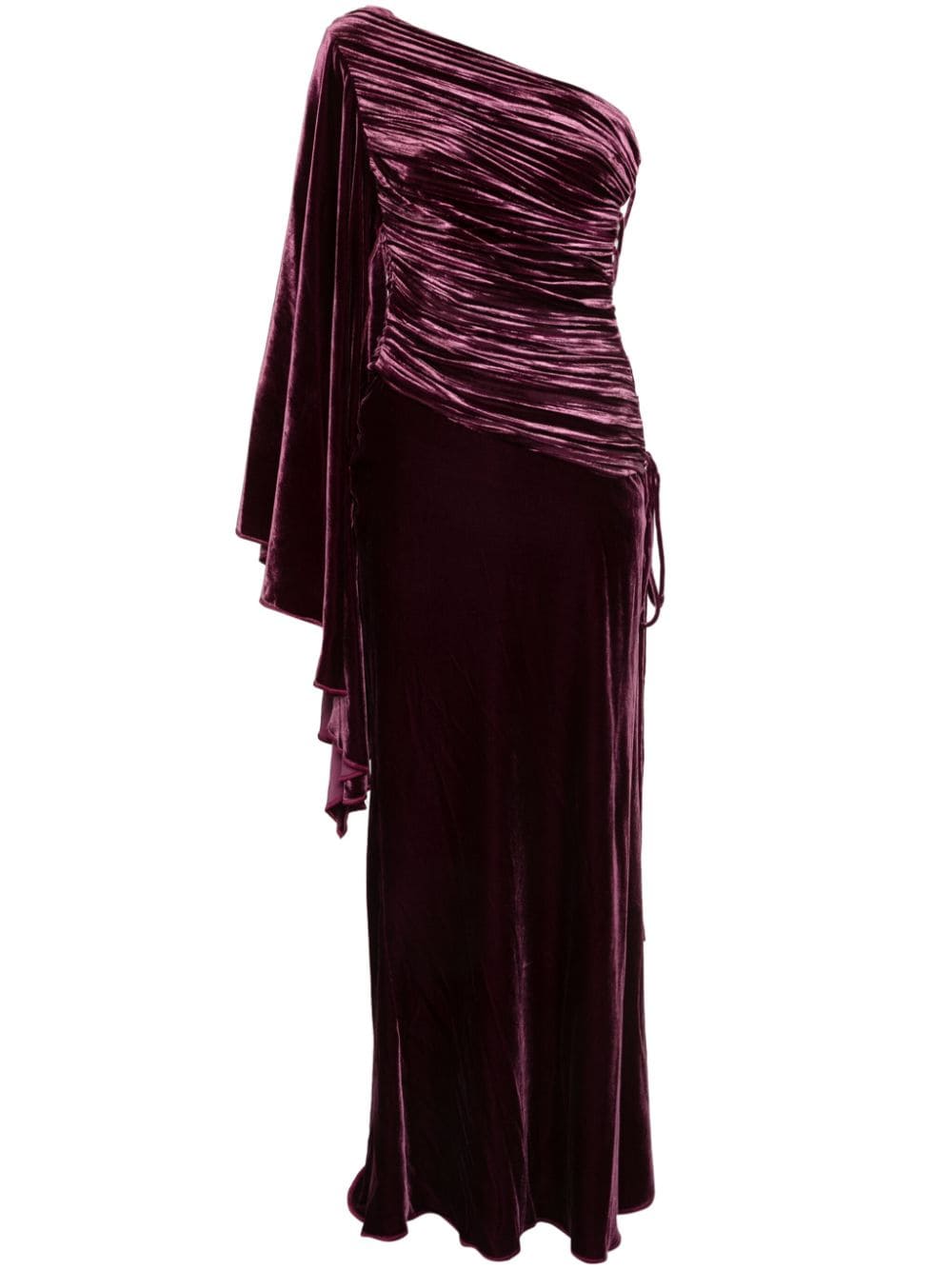 Maria Lucia Hohan Yolanda velvet maxi dress - Purple von Maria Lucia Hohan