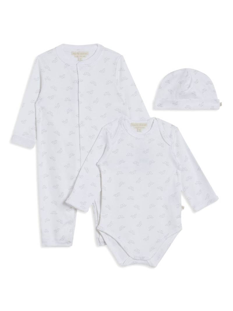 Marie-Chantal Angel Wing™ 3 Piece Set - White von Marie-Chantal