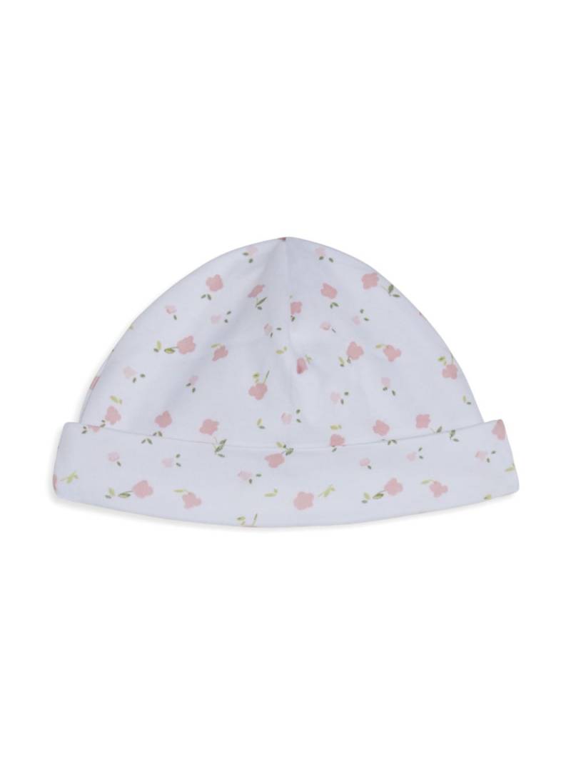 Marie-Chantal floral-print cotton beanie - Blue von Marie-Chantal