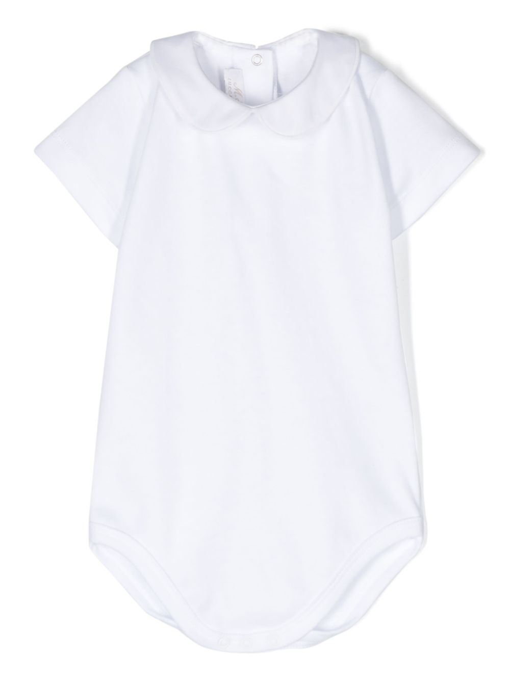 Mariella Ferrari bib-collar cotton body - White von Mariella Ferrari