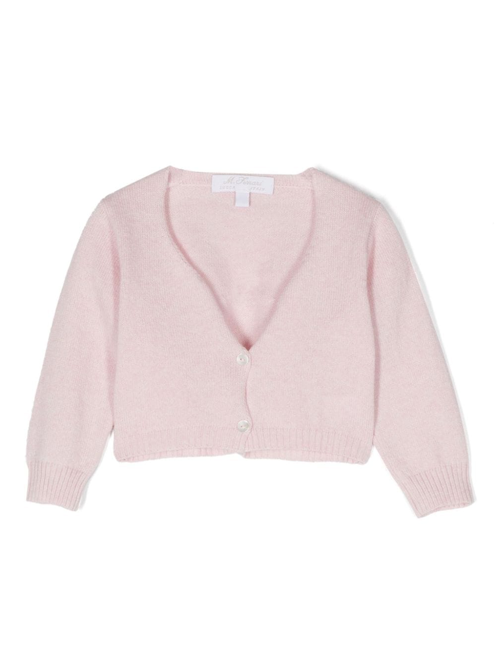 Mariella Ferrari button-up knitted cardigan - Pink von Mariella Ferrari