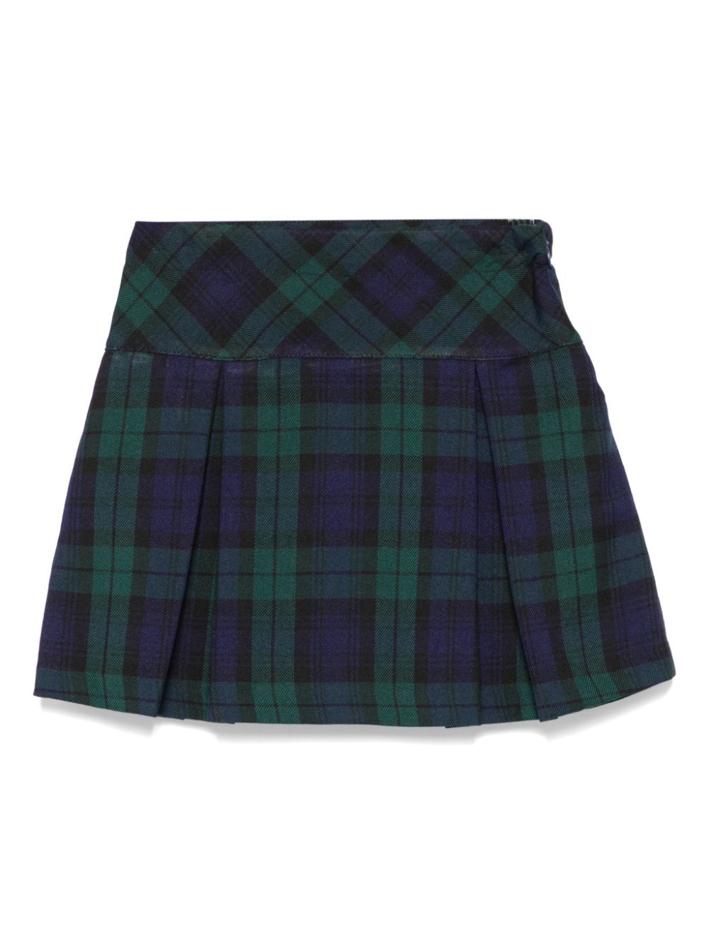 Mariella Ferrari checked skirt - Blue von Mariella Ferrari