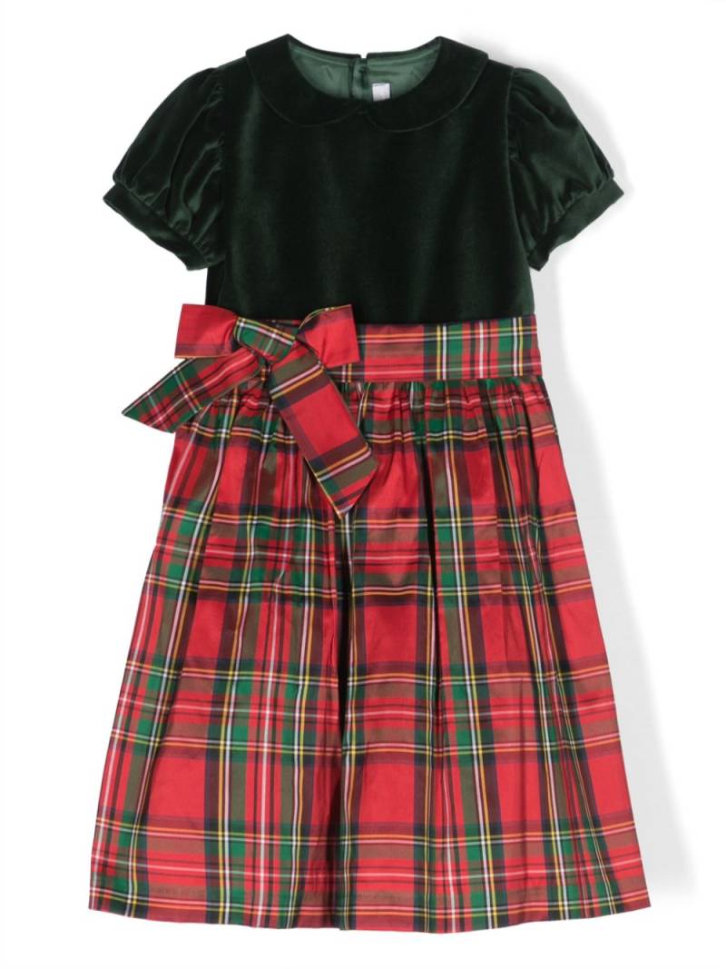 Mariella Ferrari tartan-check A-line dress - Green von Mariella Ferrari