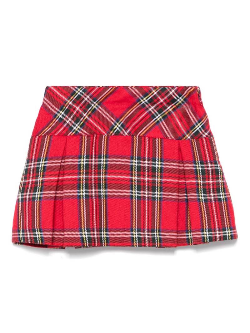 Mariella Ferrari tartan-check skirt - Red von Mariella Ferrari