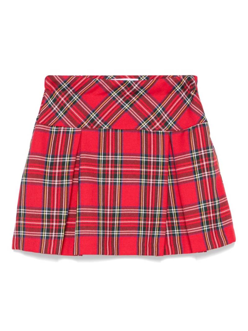 Mariella Ferrari tartan-check skirt - Red von Mariella Ferrari