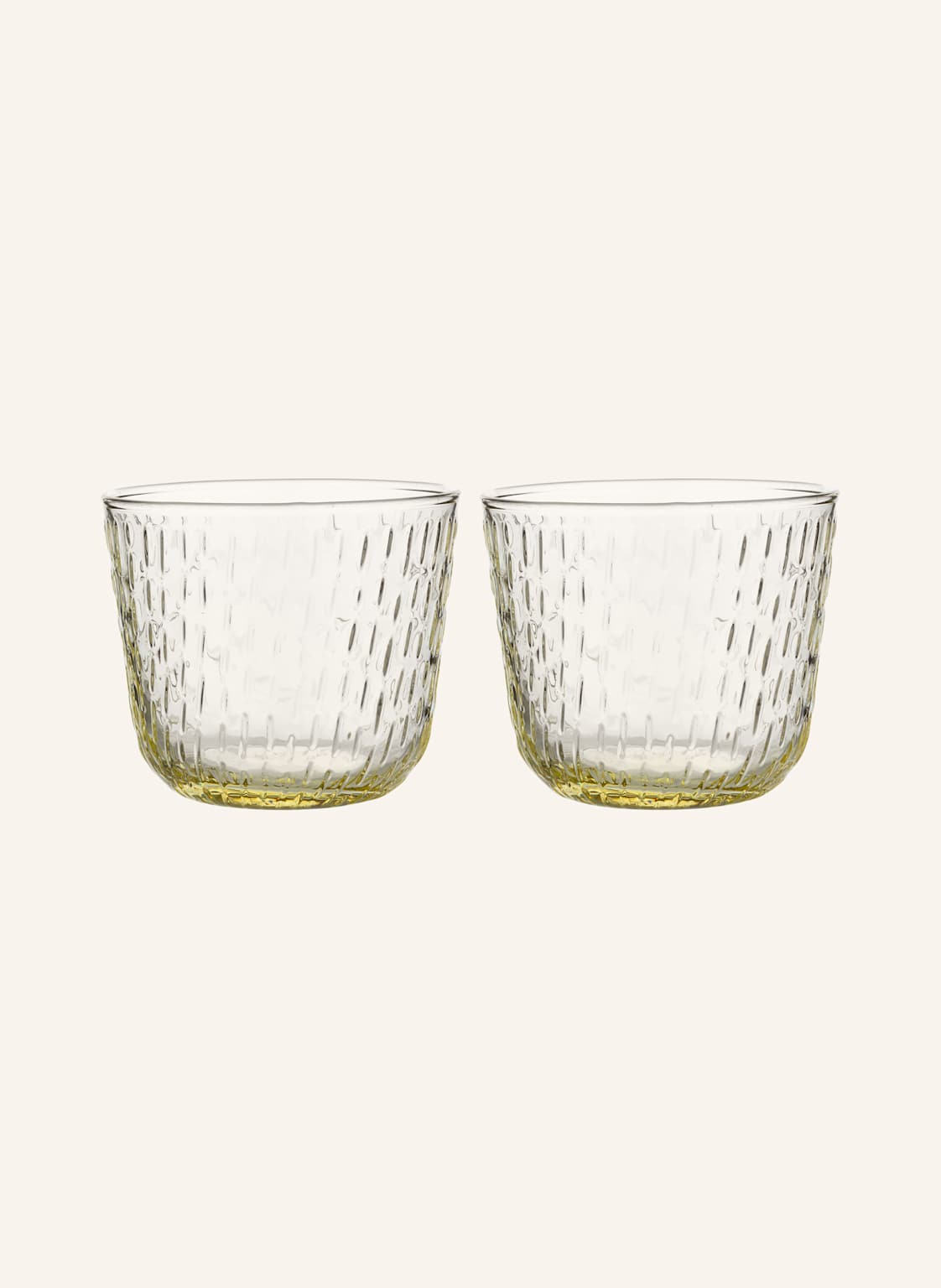 Marimekko 2er-Set Trinkgläser Syksy gelb Marimekko 2er-Set Trinkgläser Syksy gelb von Marimekko