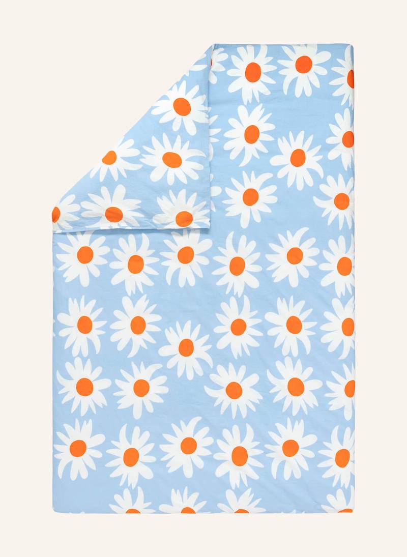 Marimekko Bettbezug Rakastaa Ei Rakasta blau von Marimekko