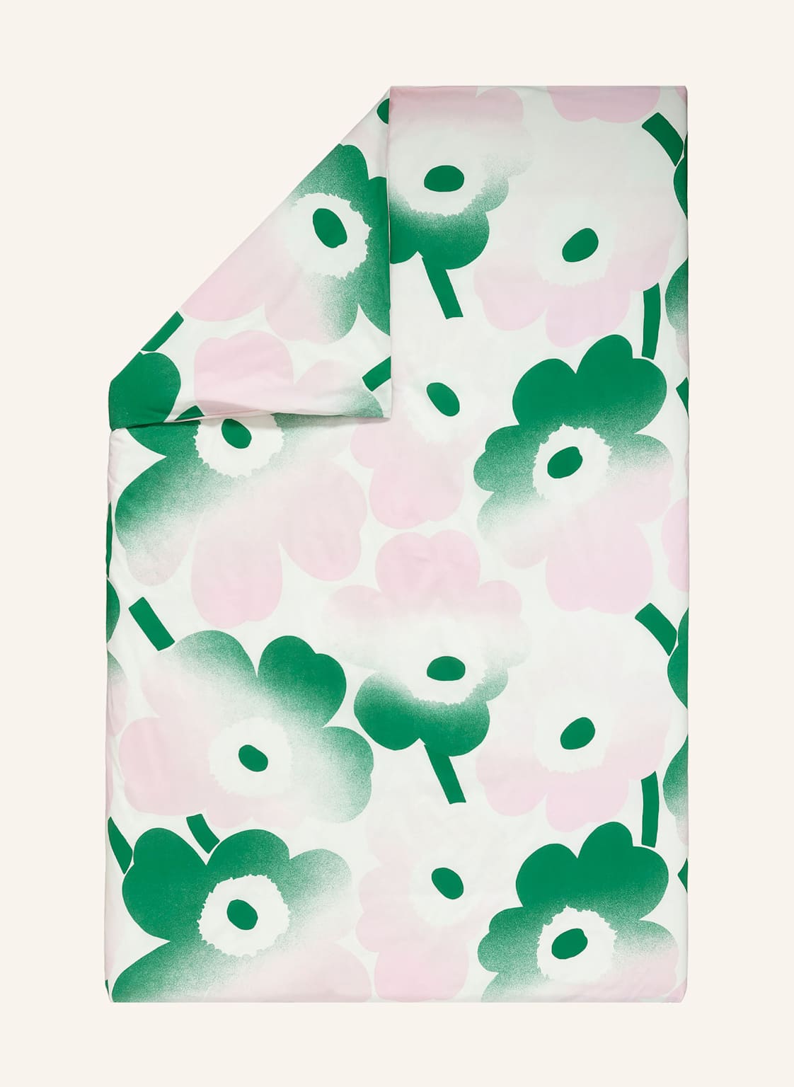 Marimekko Bettbezug Unikko Häivähdys gruen von Marimekko