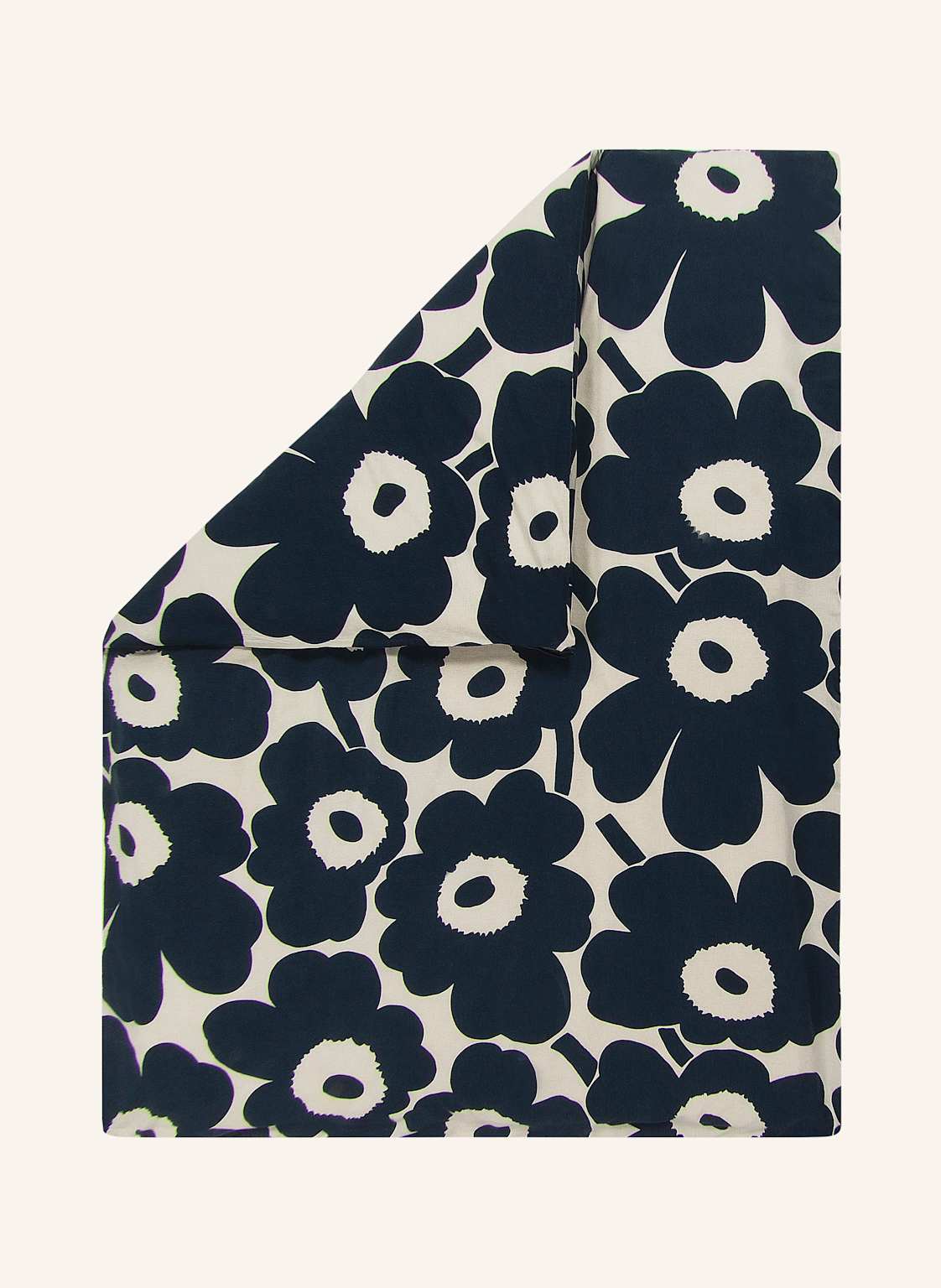 Marimekko Bettbezug Unikko blau von Marimekko