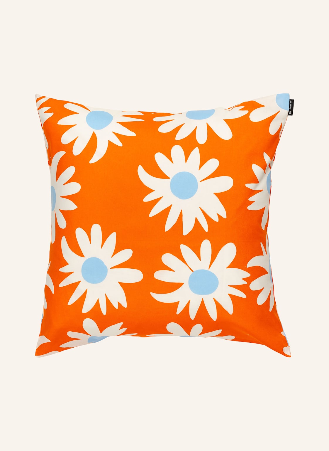 Marimekko Dekokissenhülle Rakastaa Ei Rakasta orange Marimekko Dekokissenhülle Rakastaa Ei Rakasta orange von Marimekko