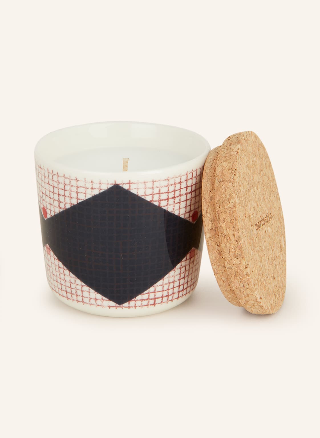 Marimekko Duftkerze Tomina weiss Marimekko Duftkerze Tomina weiss von Marimekko