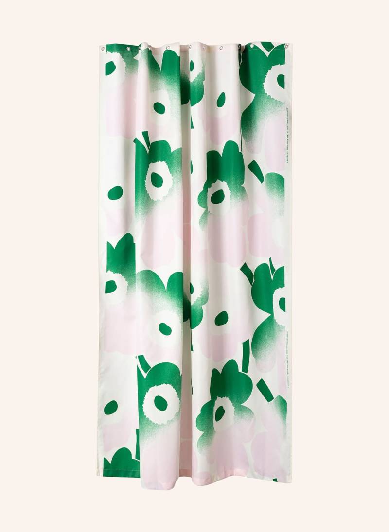 Marimekko Duschvorhang Unikko Häivähdys gruen von Marimekko