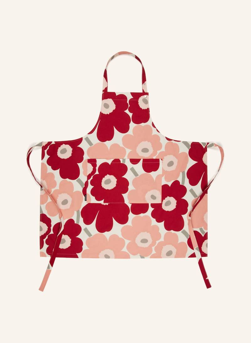 Marimekko Schürze Pieni Unikko rosa von Marimekko