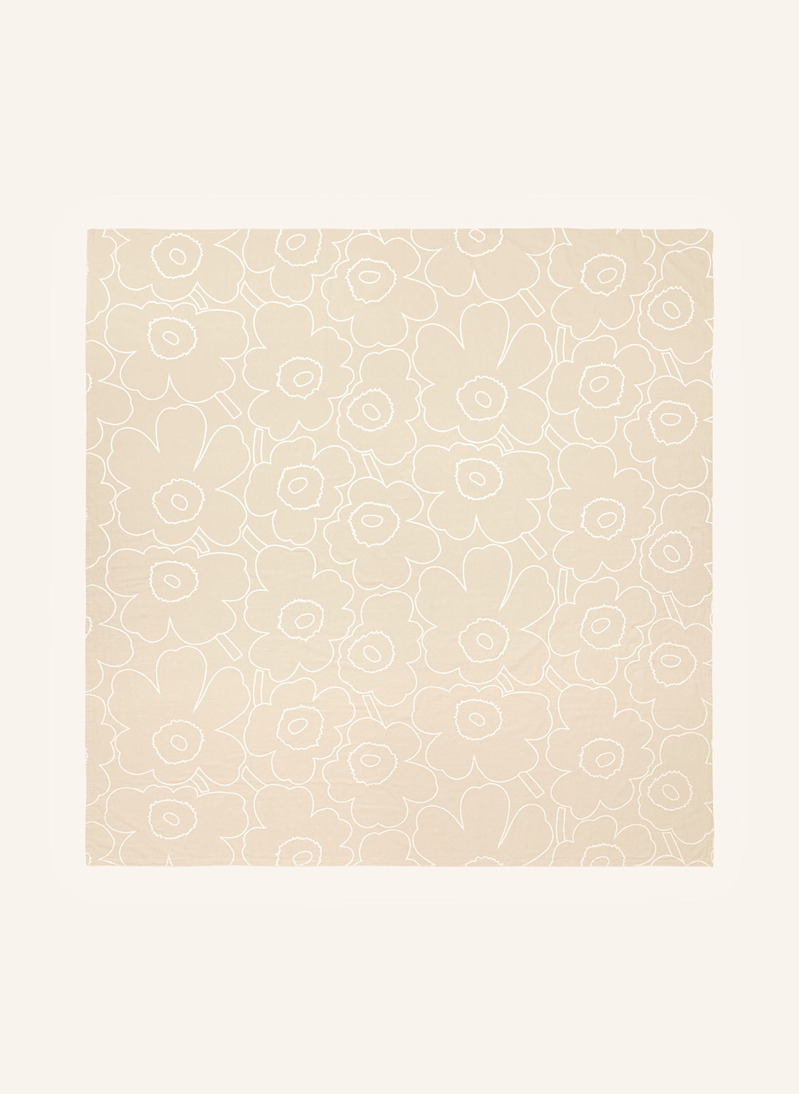 Marimekko Tagesdecke Piirto Unikko beige Marimekko Tagesdecke Piirto Unikko beige von Marimekko