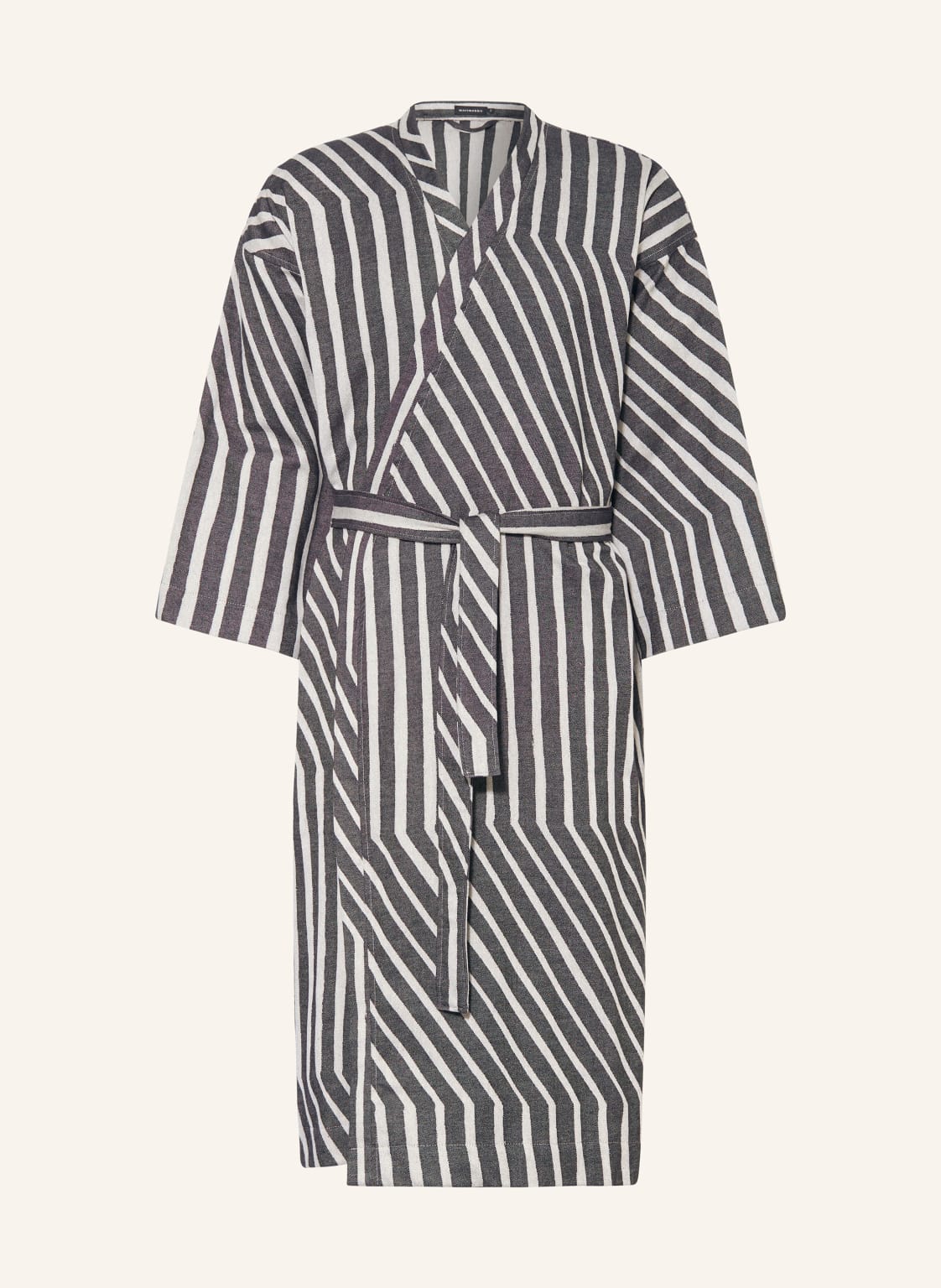 Marimekko Unisex-Bademantel Kalasääski grau von Marimekko