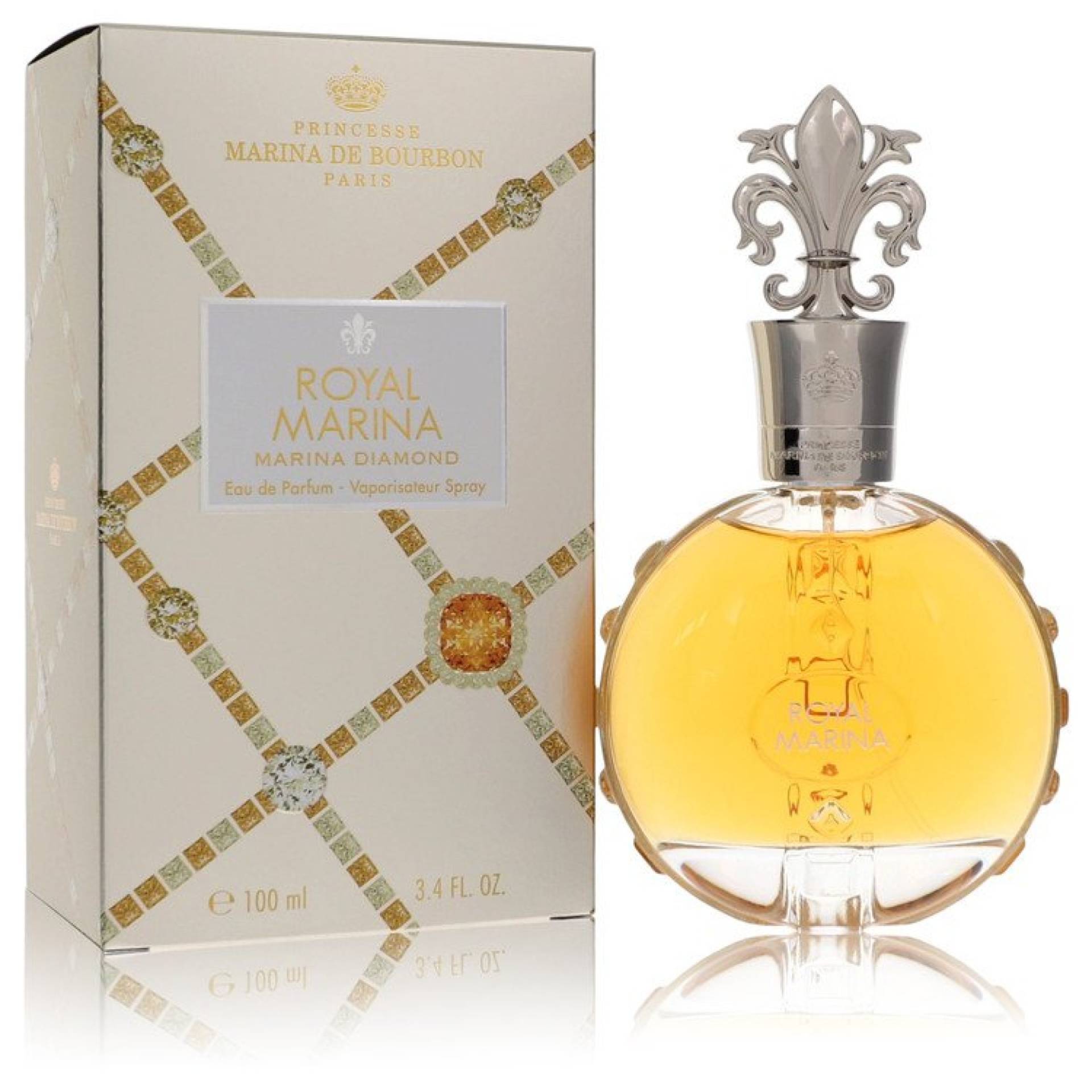 Marina De Bourbon Royal Marina Diamond Eau De Parfum Spray 100 ml von Marina De Bourbon