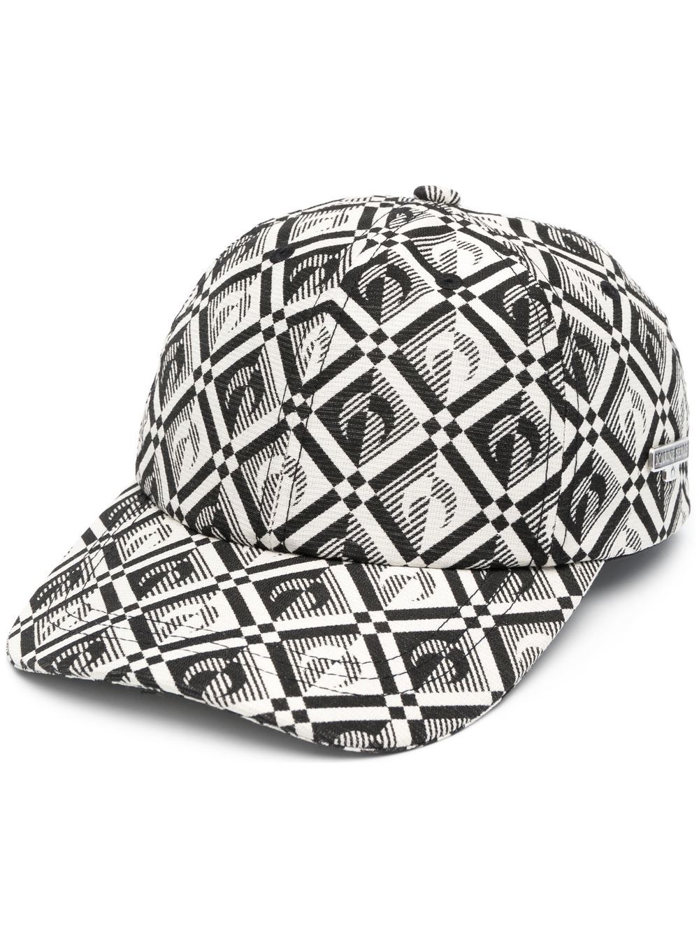 Marine Serre Black Moon Diamond cap - Neutrals von Marine Serre