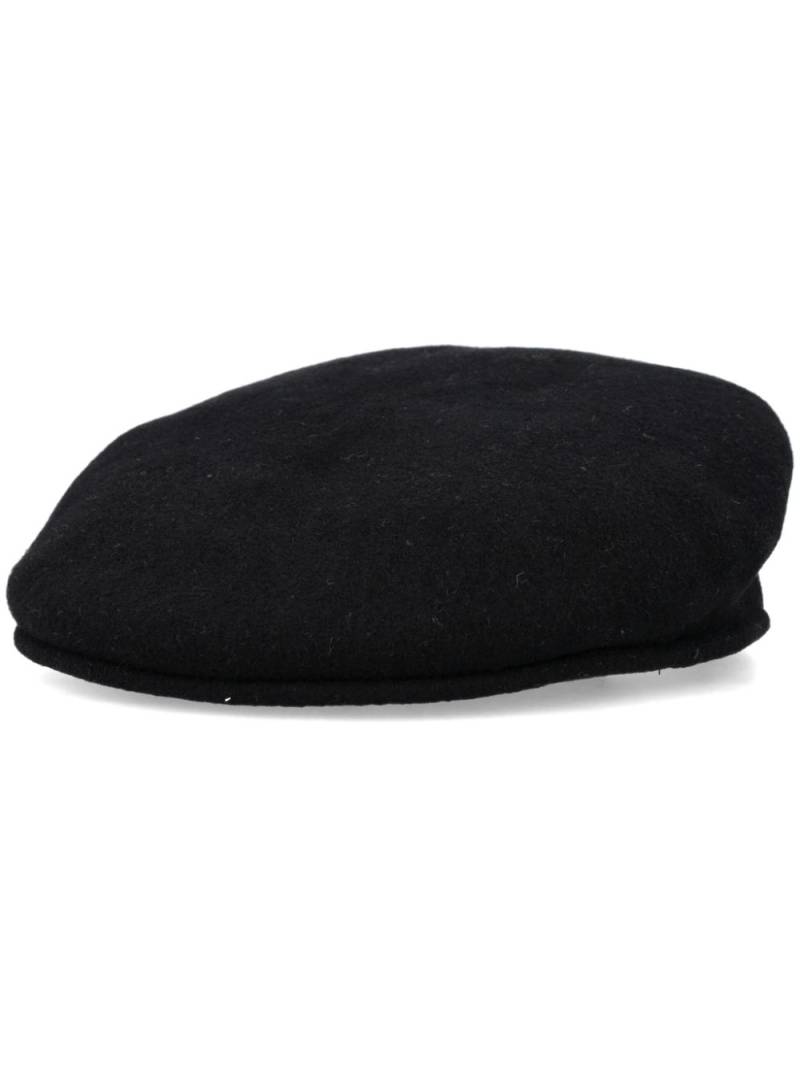 Marine Serre embroidered-moon beret - Black von Marine Serre