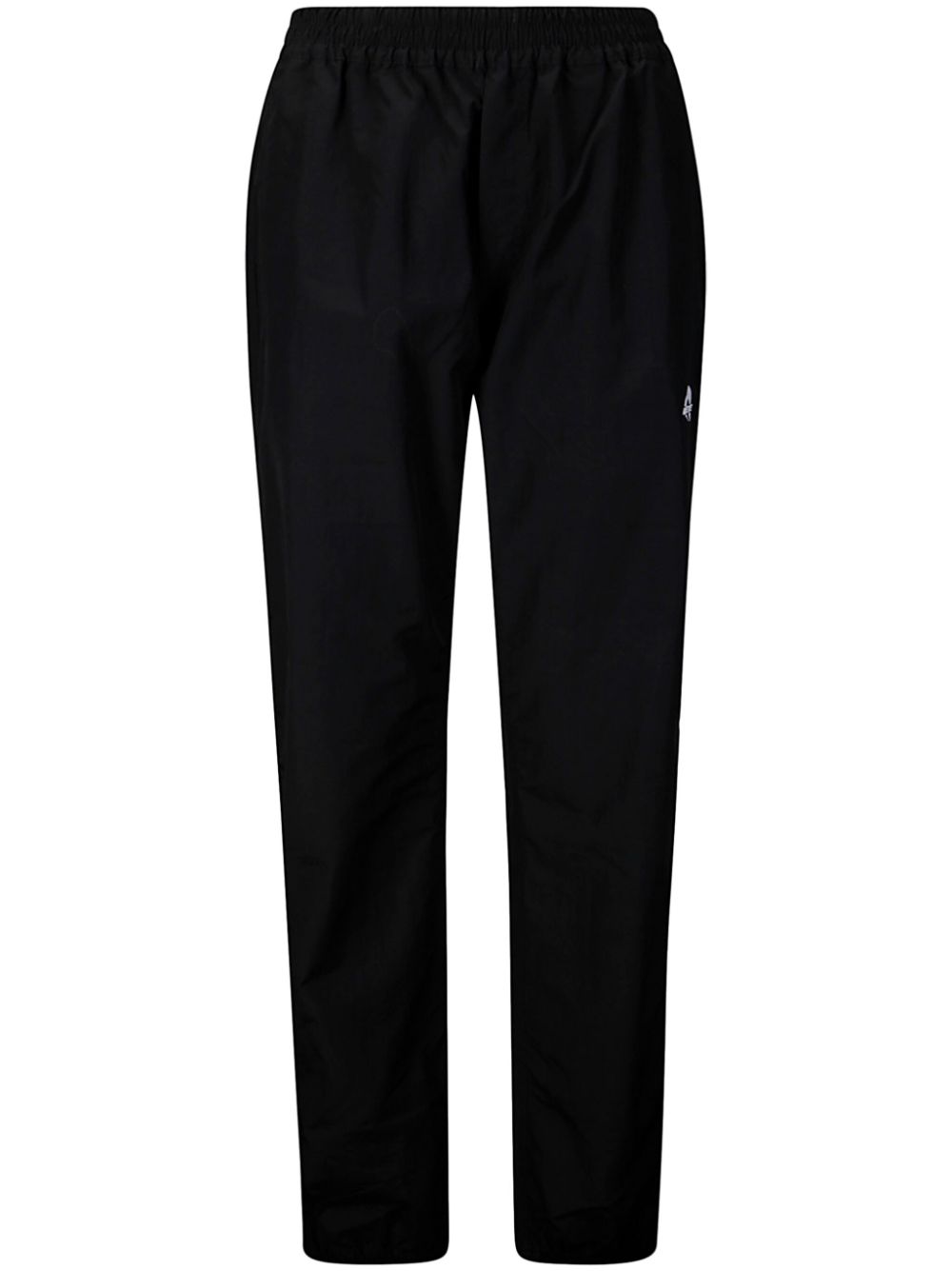 Marine Serre logo track pants - Black von Marine Serre