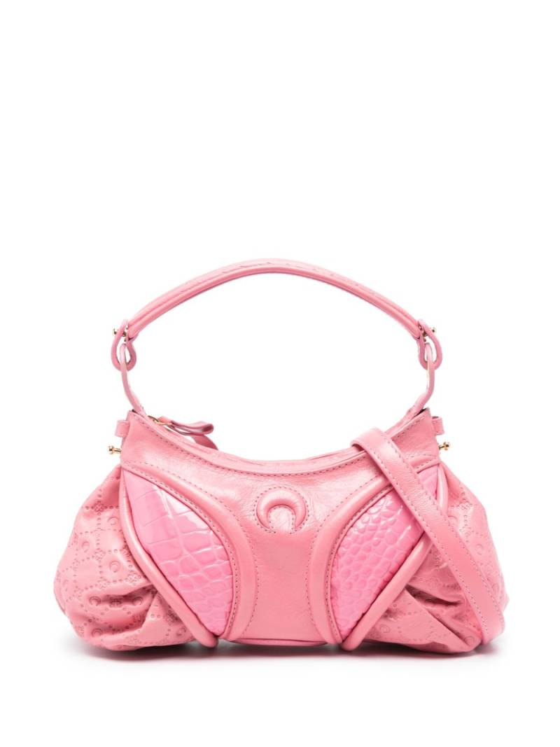 Marine Serre mini Futura tote bag - Pink von Marine Serre