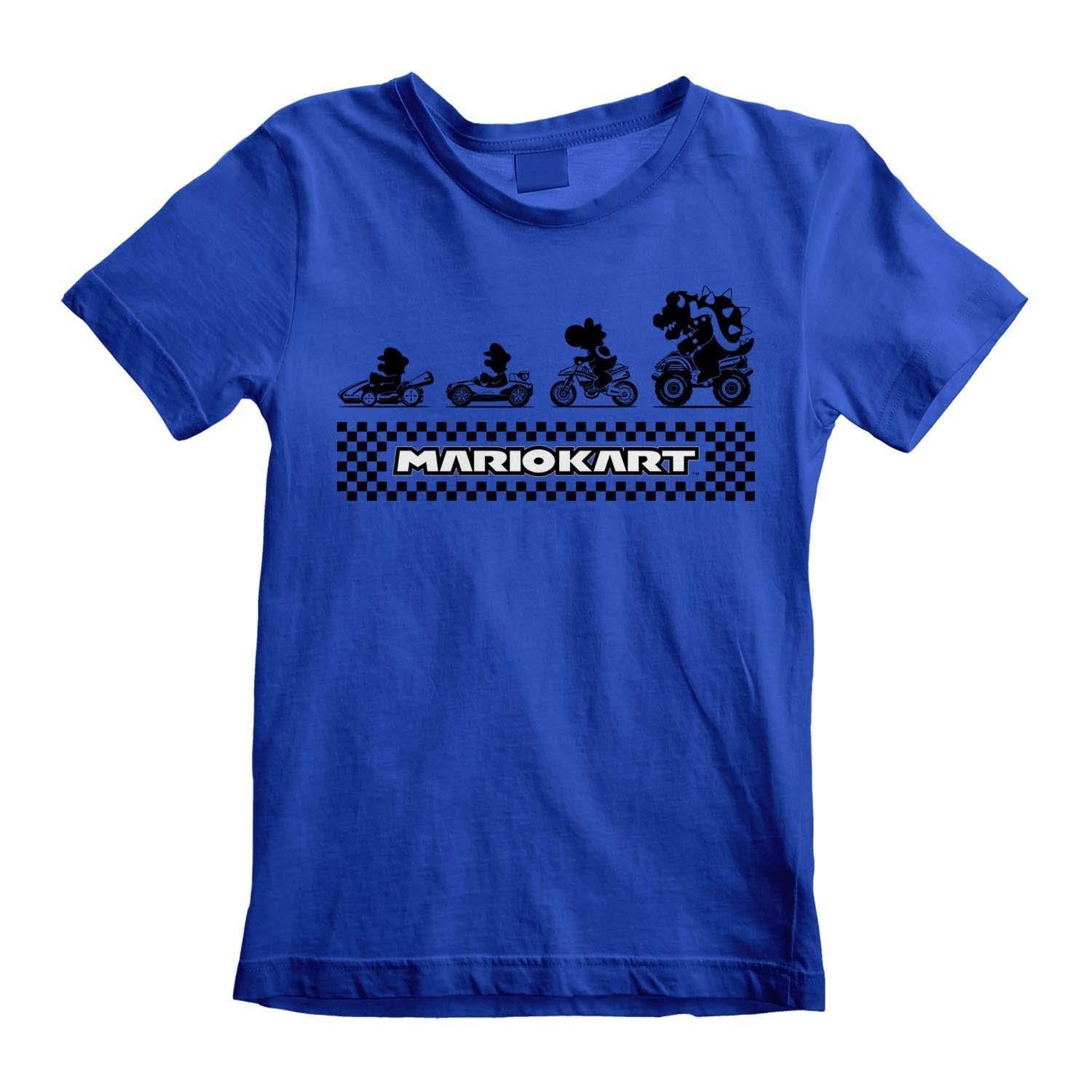 Tshirt Jungen Blau 116 von Mario Kart