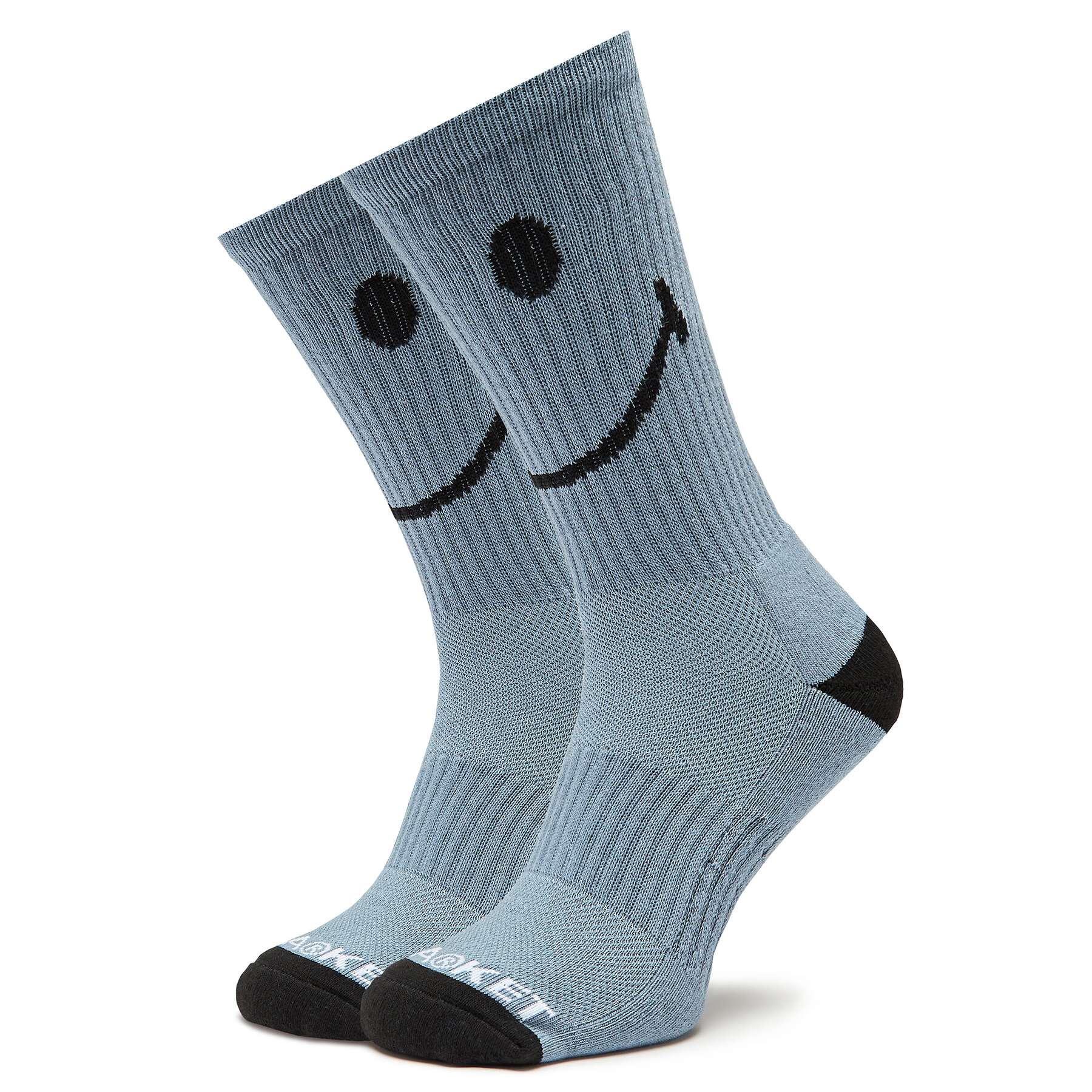 Hohe Unisex-Socken Market Smiley 360001158 Blau von Market