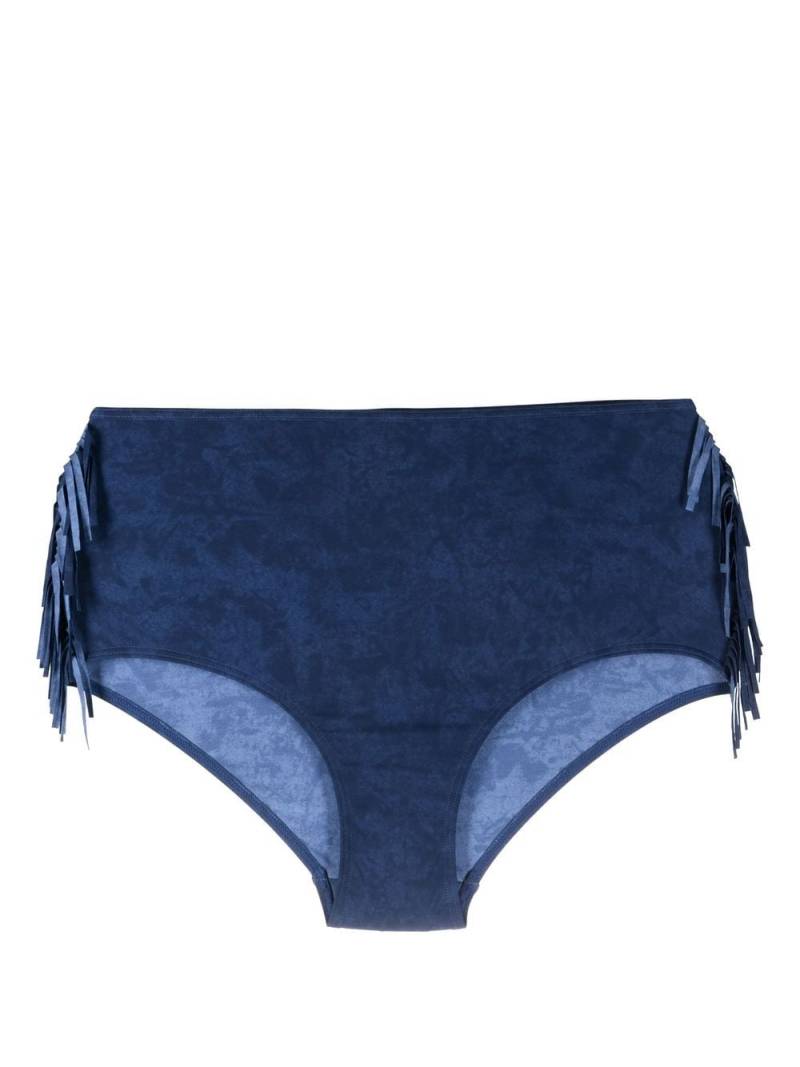 Marlies Dekkers Alabama Shakes high-waist bikini bottoms - Blue von Marlies Dekkers