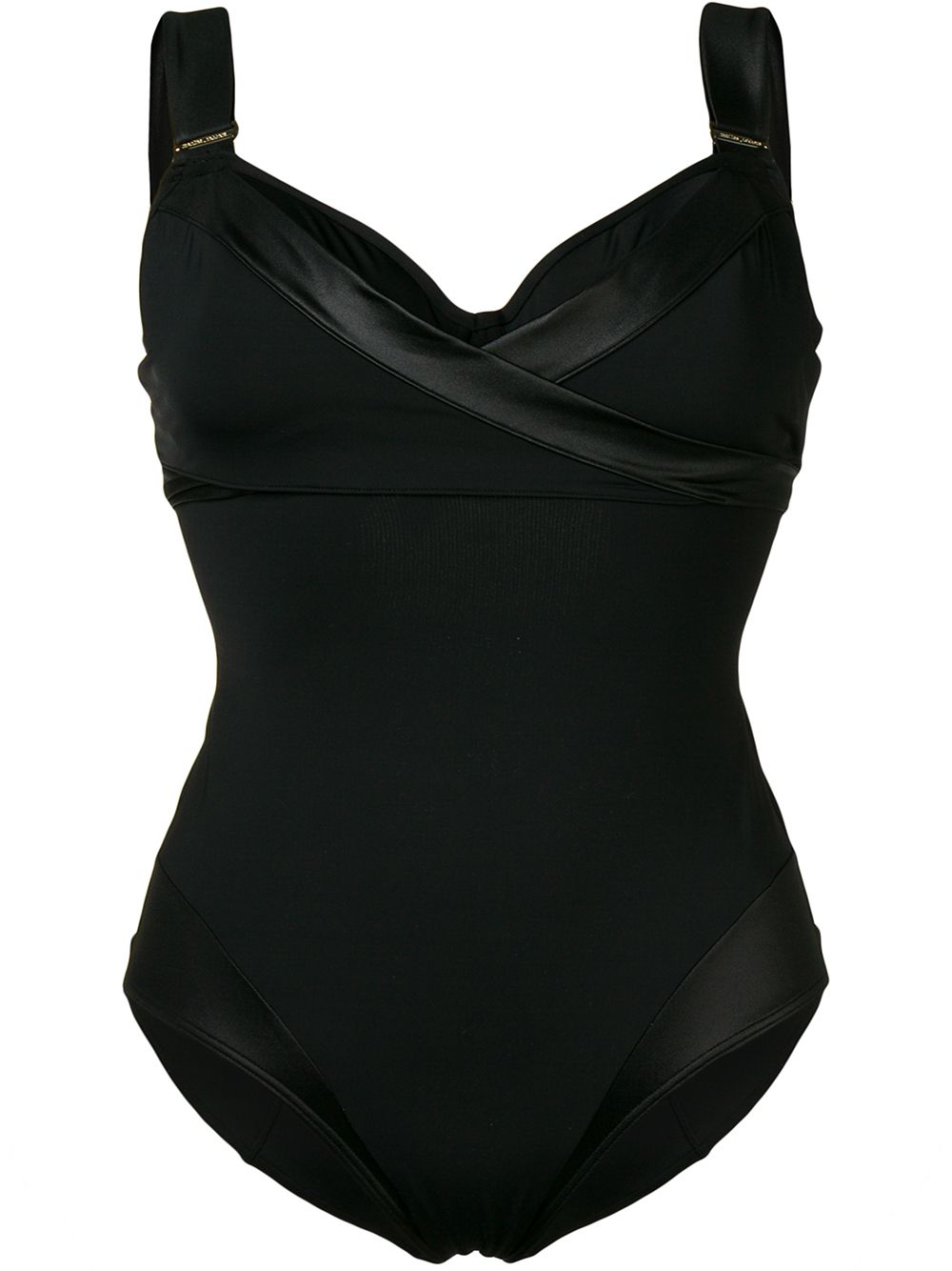 Marlies Dekkers Cache Coeur plunge balcony bathing suit - Black von Marlies Dekkers