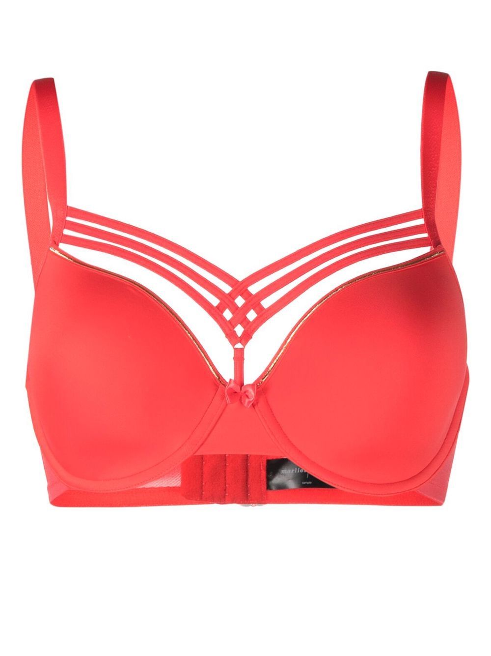 Marlies Dekkers Dame De Paris padded bra - Red von Marlies Dekkers