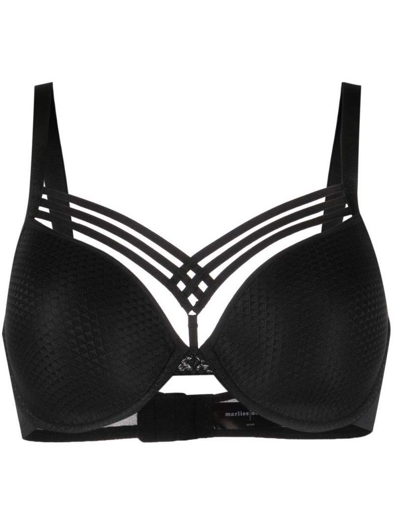 Marlies Dekkers Dame De Paris padded push-up bra - Black von Marlies Dekkers