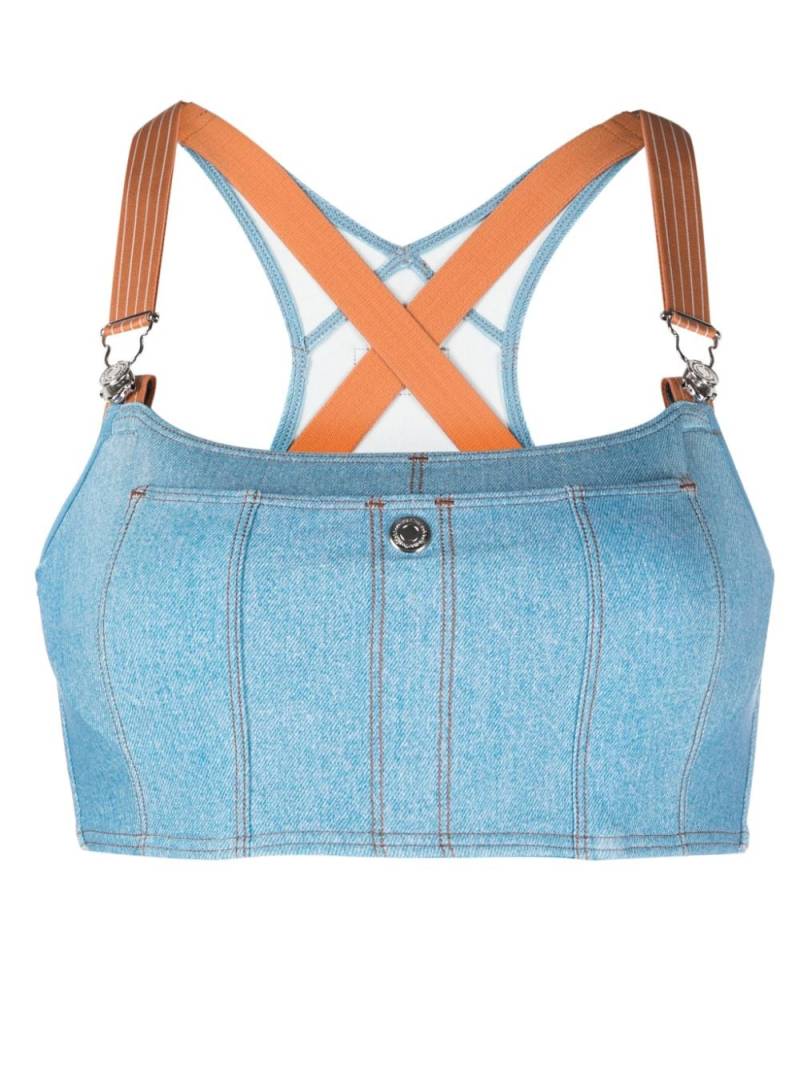 Marlies Dekkers Gardenista denim bras - Blue von Marlies Dekkers