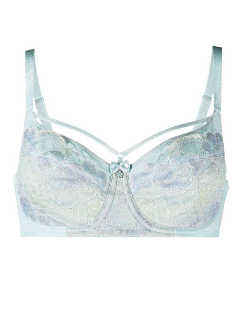 Marlies Dekkers Mariposa unpadded balcony bra - Blue von Marlies Dekkers