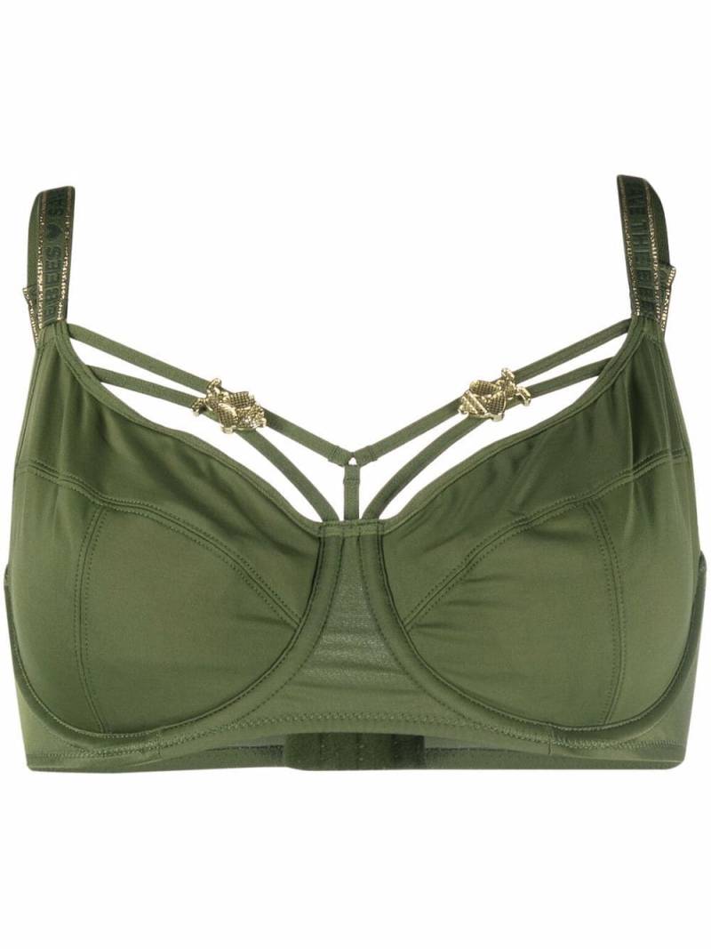 Marlies Dekkers Queen Bee upadded balcony bra - Green von Marlies Dekkers