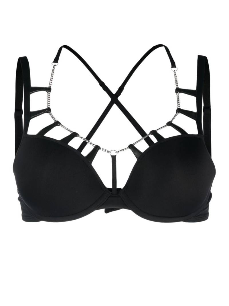 Marlies Dekkers Rock City padded push-up bra - Black von Marlies Dekkers