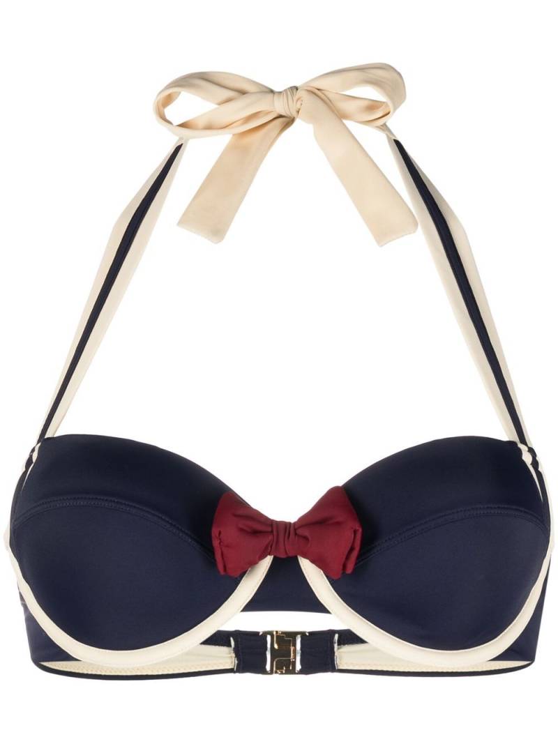 Marlies Dekkers Sailor Mary balcony bikini-top - Blue von Marlies Dekkers