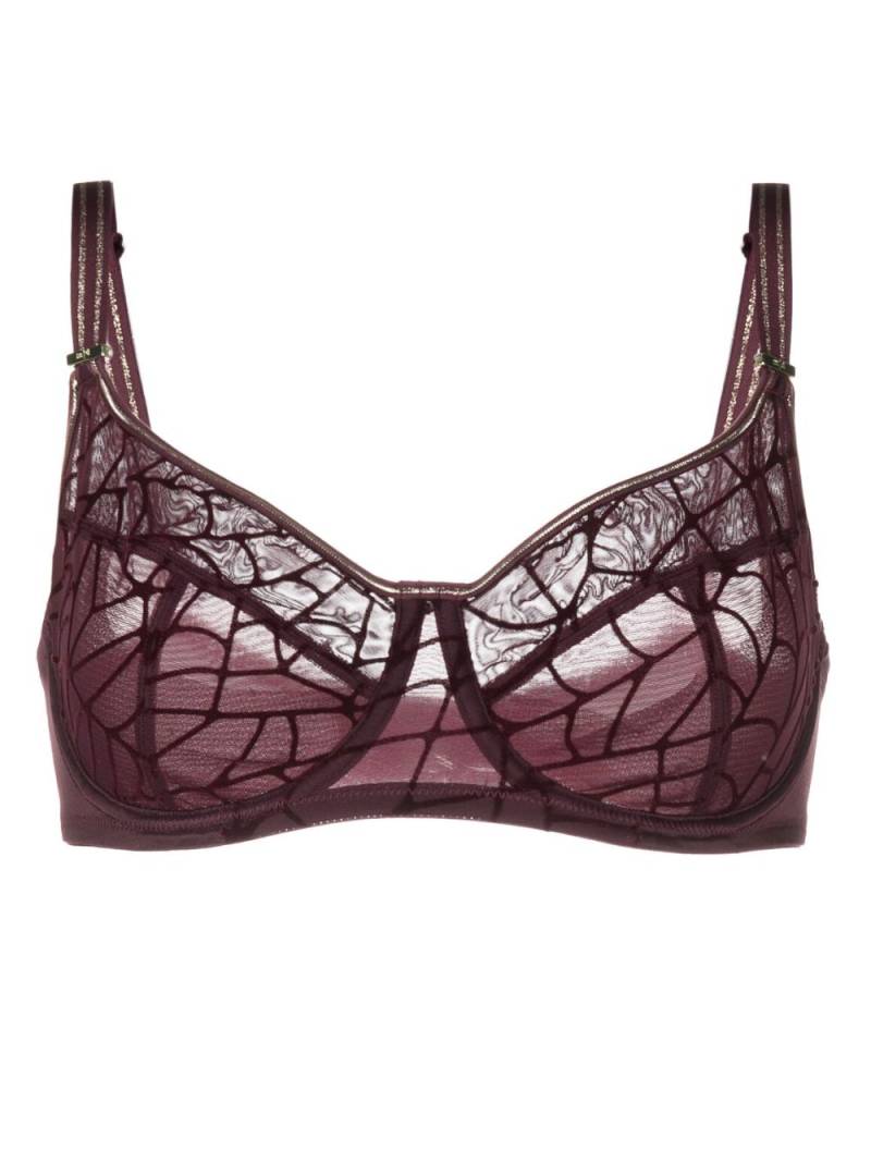 Marlies Dekkers The Adventuress balcony bra - Purple von Marlies Dekkers