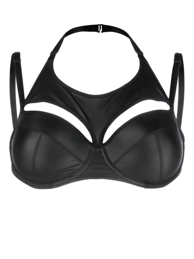 Marlies Dekkers Velocity cut-out plunge bra - Black von Marlies Dekkers