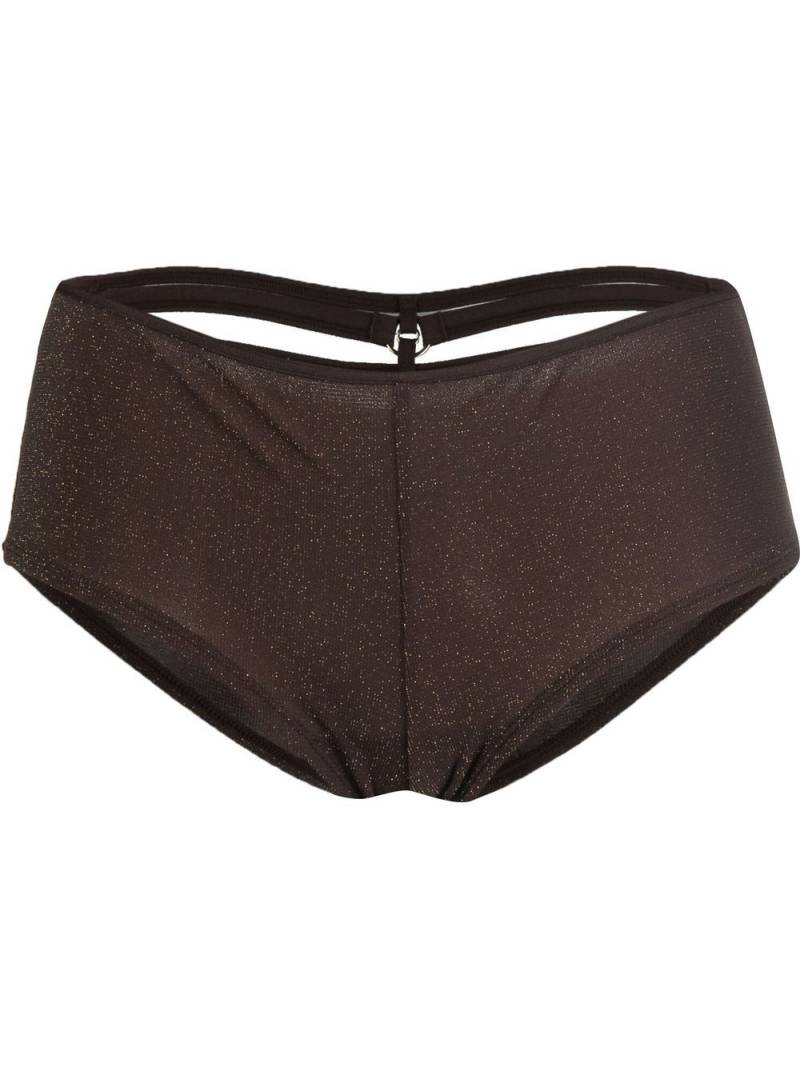 Marlies Dekkers brazilian brief shorts - Brown von Marlies Dekkers