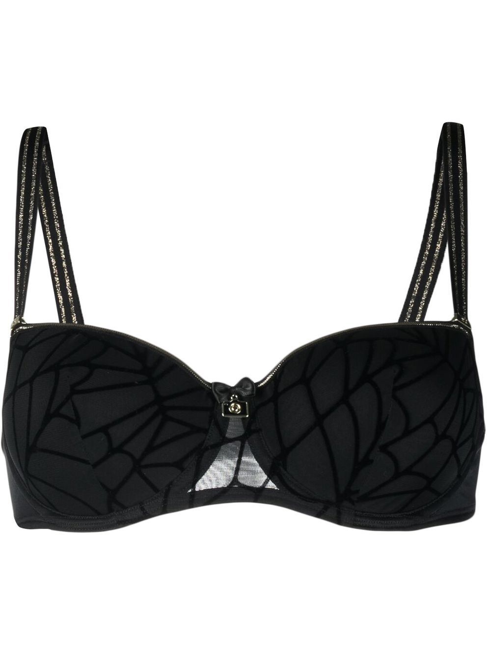 Marlies Dekkers padded balconette bra - Black von Marlies Dekkers