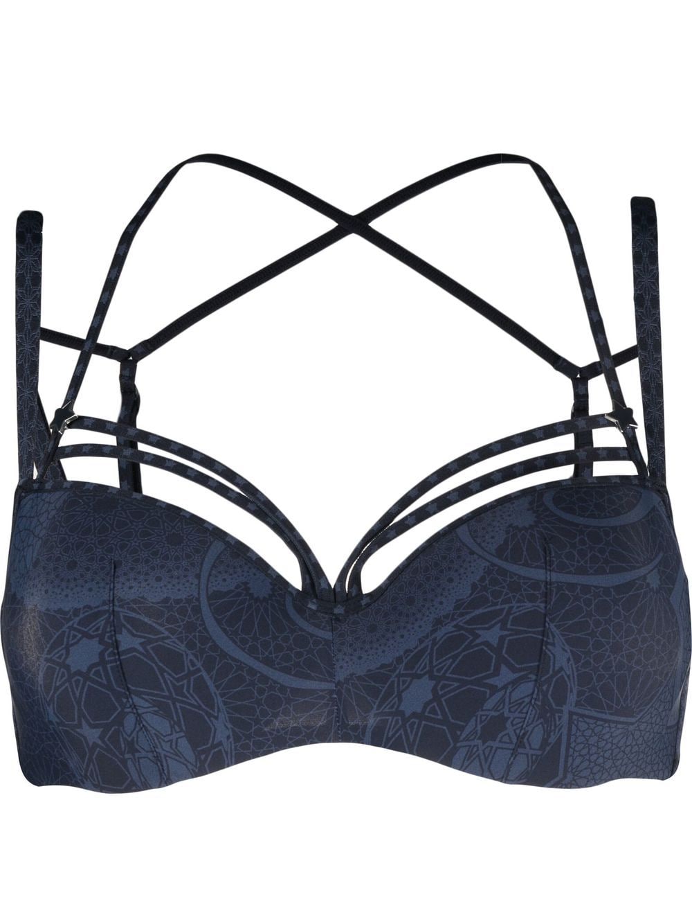 Marlies Dekkers padded plunge bra - Blue von Marlies Dekkers