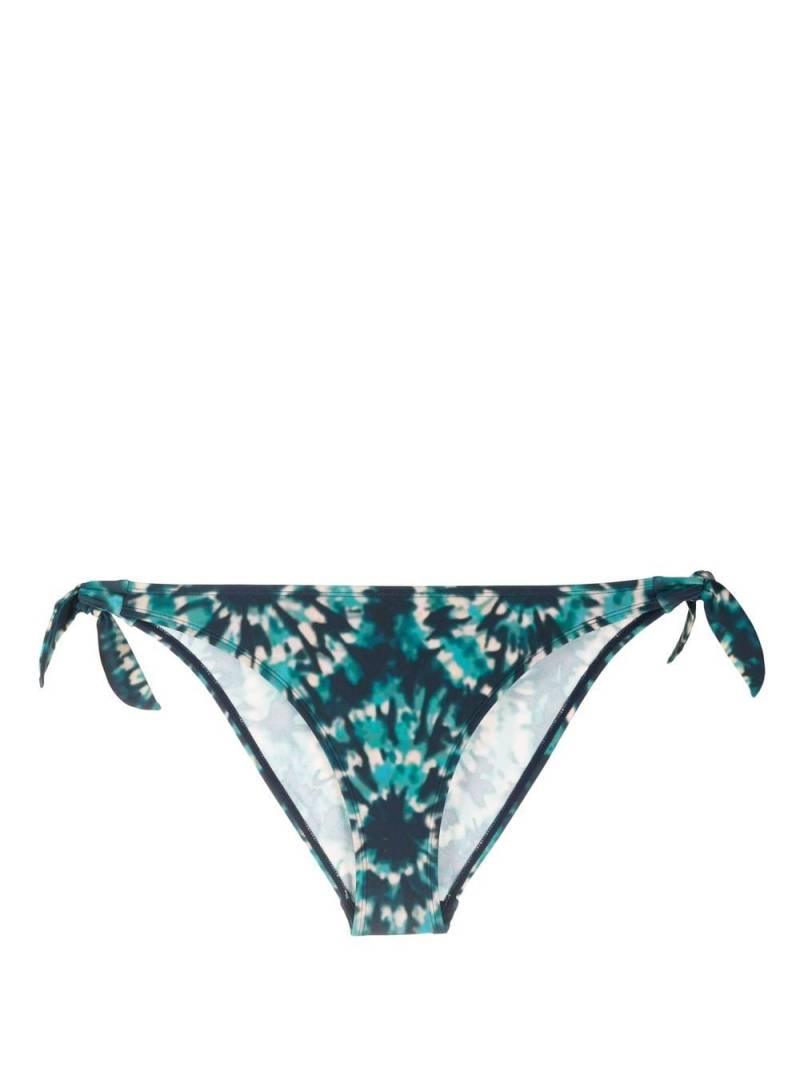 Marlies Dekkers tie-dye bikini bottoms - Blue von Marlies Dekkers