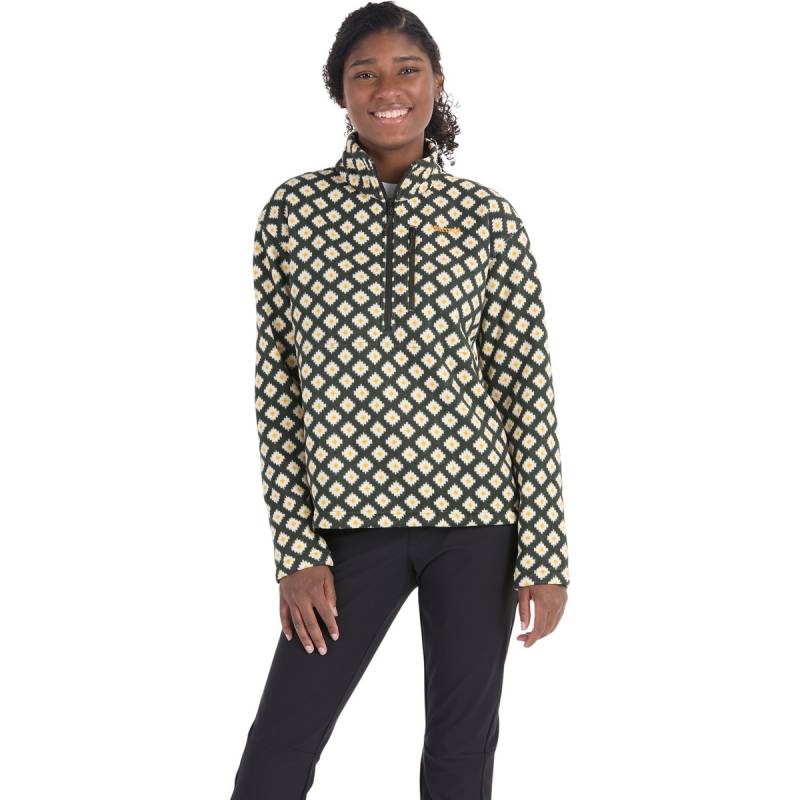 Marmot Damen Heavyweight Drop Line Printed 1/2 Zip Pullover von Marmot