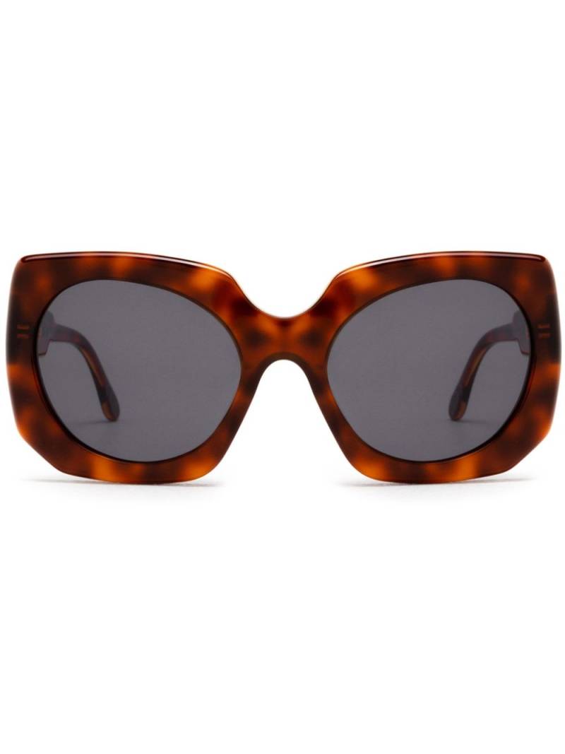 Marni Eyewear Jellyfish Lake sunglasses - Brown von Marni Eyewear