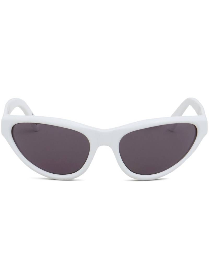 Marni Eyewear Mavericks cat-eye frame sunglasses - White von Marni Eyewear