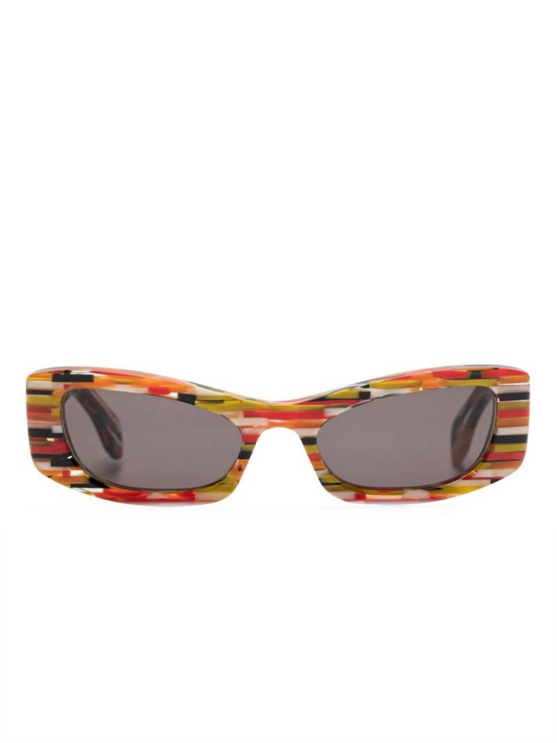 Marni Eyewear Nyama sunglasses - Yellow von Marni Eyewear