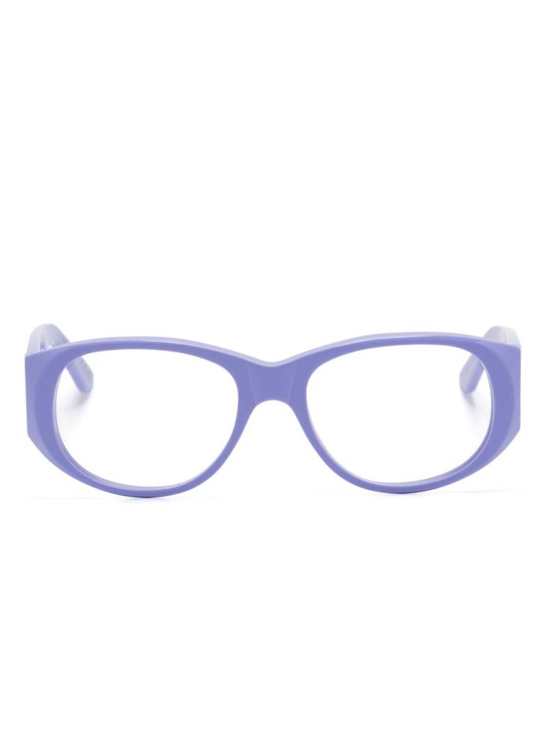 Marni Eyewear Orinoco River rectangular-frame glasses - Purple von Marni Eyewear